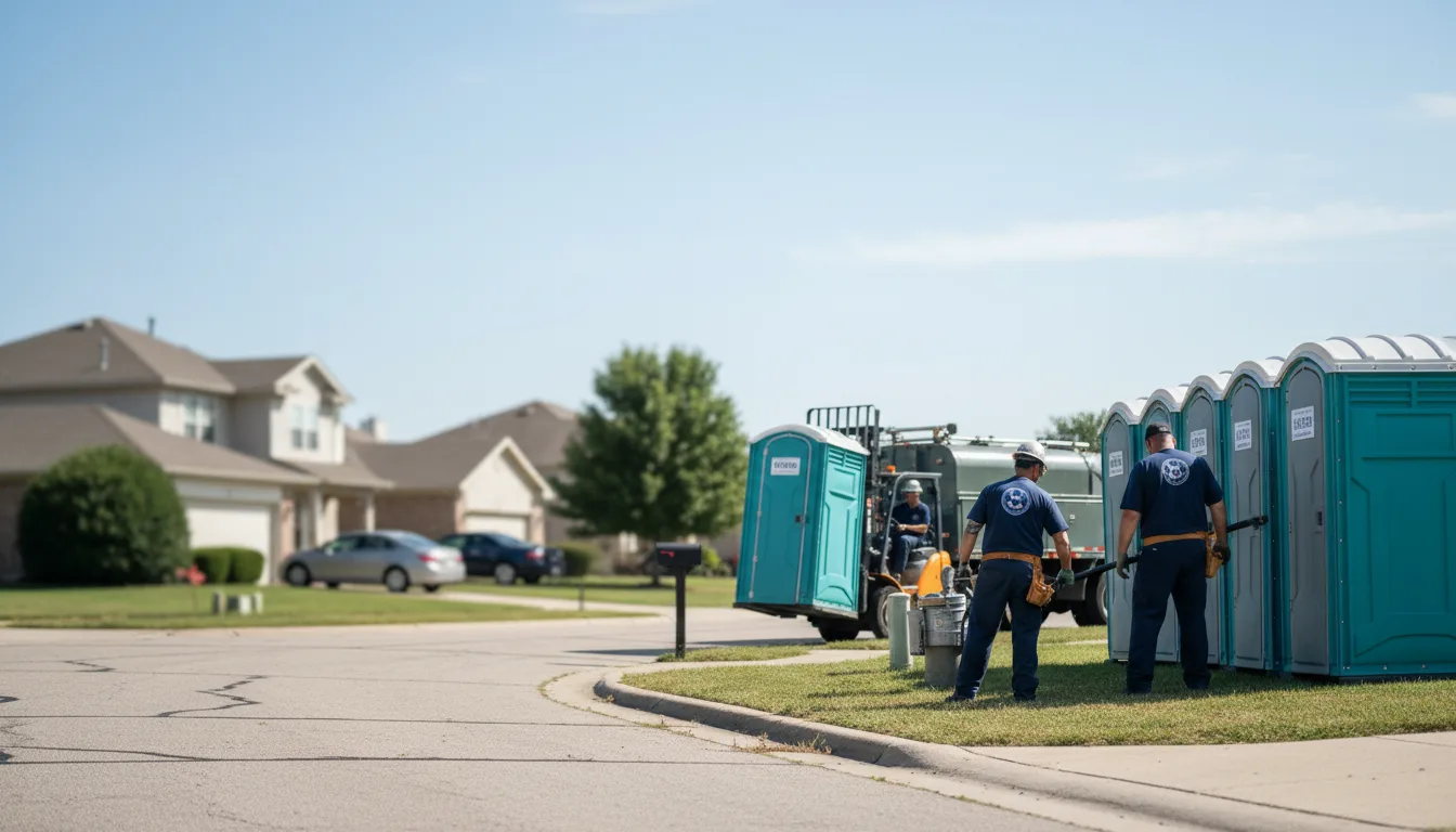 Porta Potty Rental in Crestline, OH near me